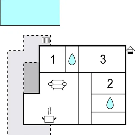 Hébergement de vacances Gorgeous In With Kitchen *